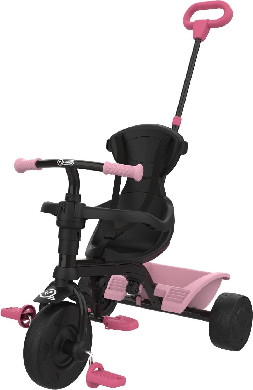 TP Toys Mitwachsendes Kinder-Dreirad 4-in-1 DINO Schwarz