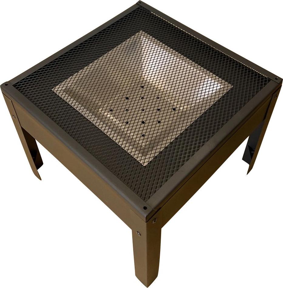 Sonstige Firepit Althos Tragbare Feuerschale schwarz E_953_15