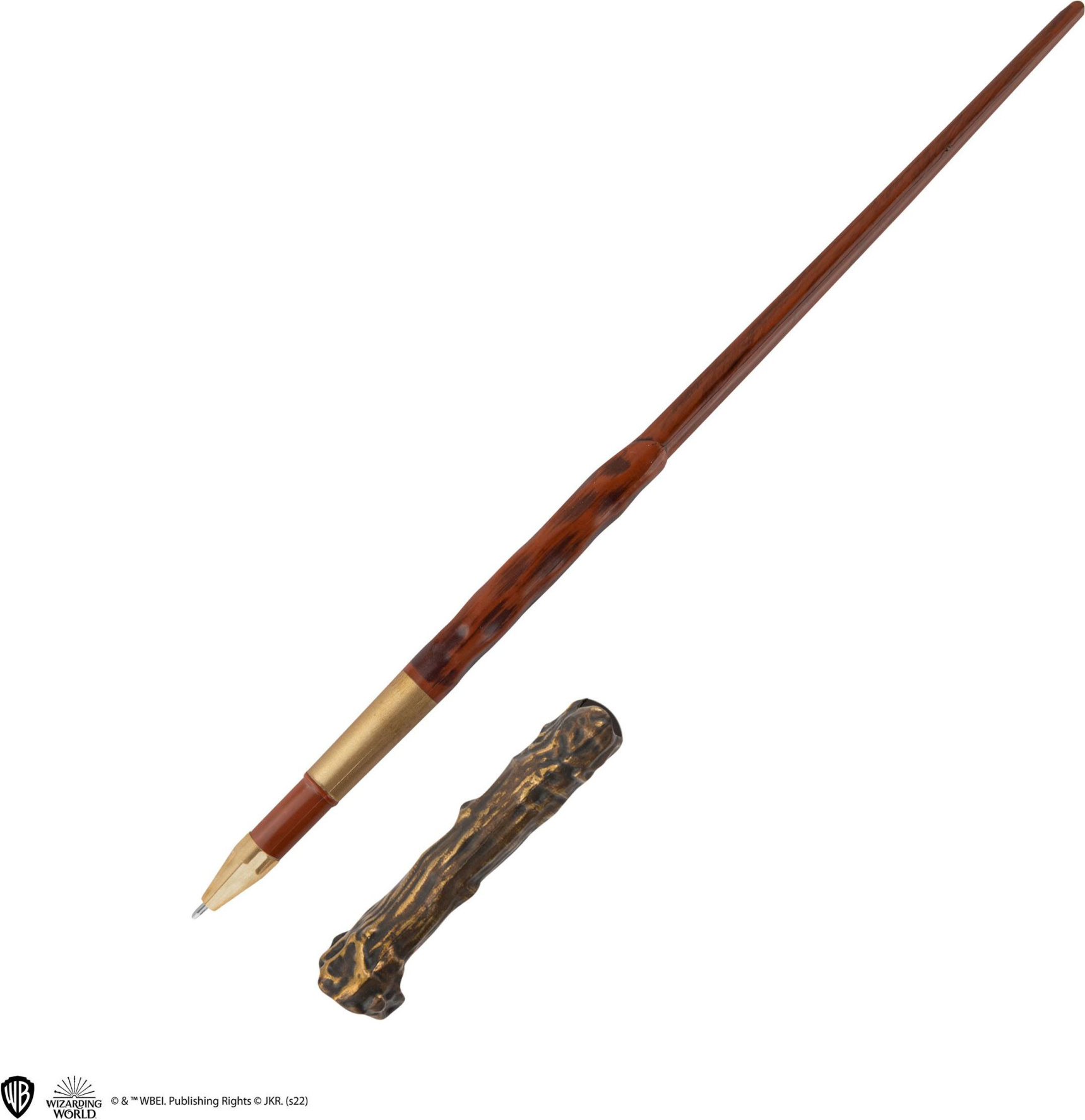 Cinereplicas® Harry Potter Stift in Form eines Zauberstabs mit Display / Zauberstab-Stift mit Ständer - Harry Potter