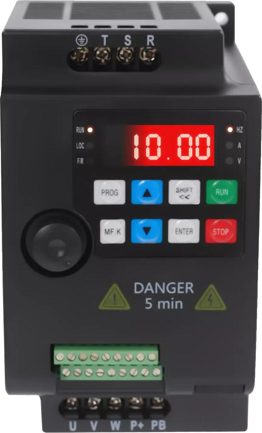 OEM 3-Phasen-Wechselrichter, Eingangsspannung 380V, Ausgangsspannung 380V, Abmessungen 11*8,5*14,5 cm, schwarz 955