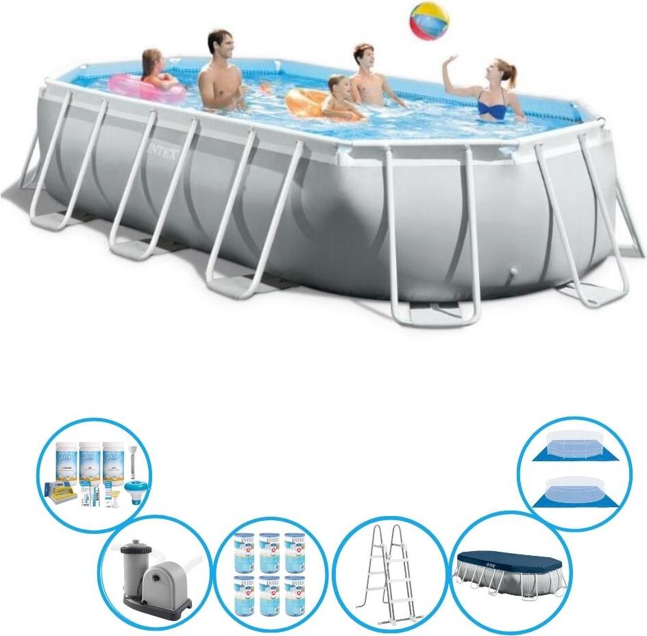 Rám bazéna Intex Prism - balenie bazéna - 503x274x122 cm