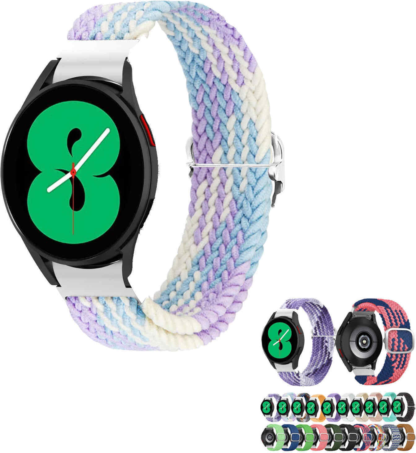 Pre Samsung Galaxy Watch FE 6 5 4 Normal Pro Classic Nylon Arm Band