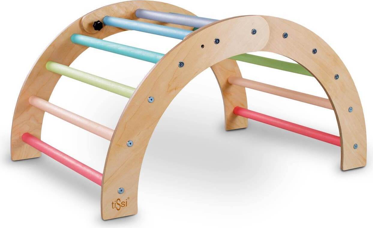 Tissi Kletterbogen Pastell bunt / Kletterbogen Pikler 0625.00.002048