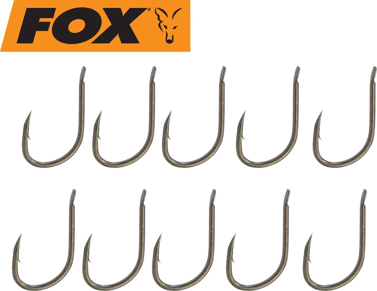 Fox Match Haken Specialist Gr. 16 - 10 Plättchenhaken HK5500-aus