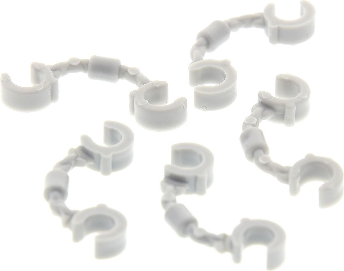 5x Lego minifigúrky doplnky zvončeky na ruky nové-svetlo šedé Star Wars 60210 70815 61482