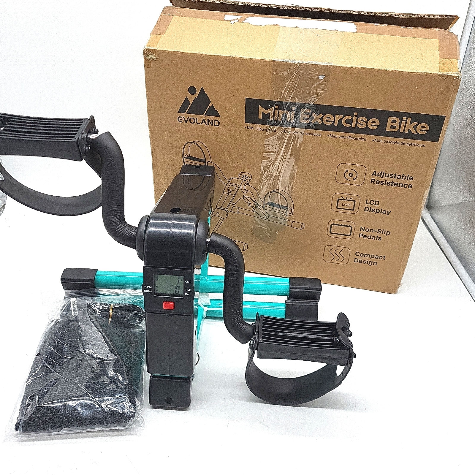 EVOLAND Mini Bike Arm Beintrainer Heimtrainer Hometrainer trainer