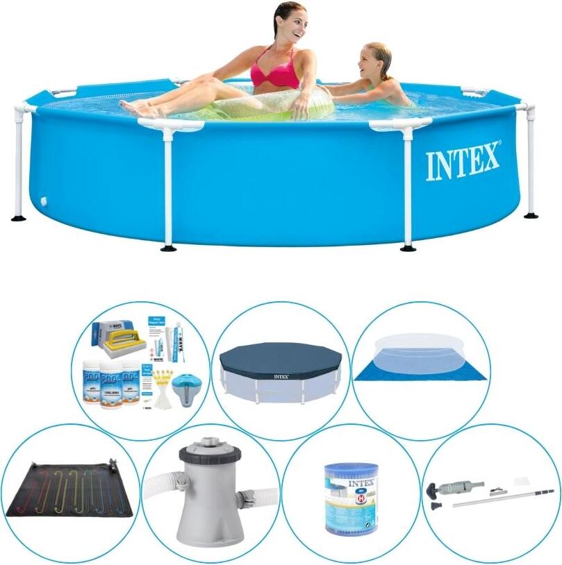 Intex Kovový rám 244x51 cm okrúhly - ponuka bazénov