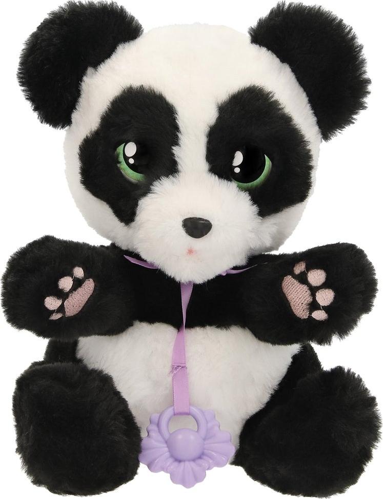 Baby Paws Panda-Plüschtier mit Decke, Soundfunktionen, 24 cm