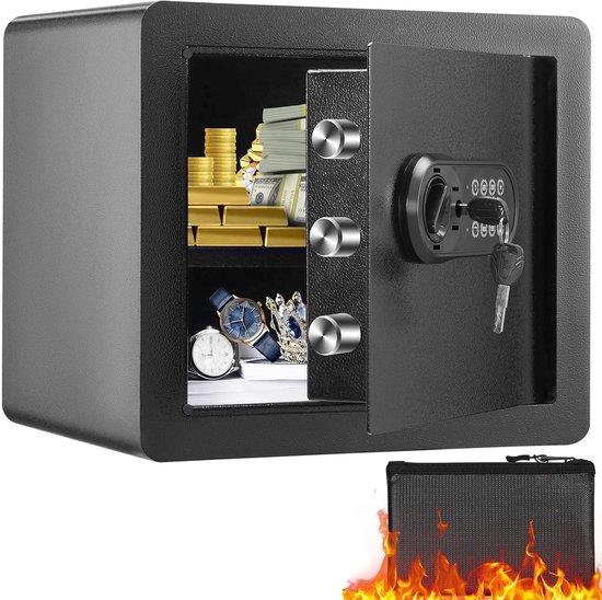 Famanu Möbel-Safe mit Feuerfester Geldbörse und Passwortschutz - 1,2 Kubikmeter SHSHOP