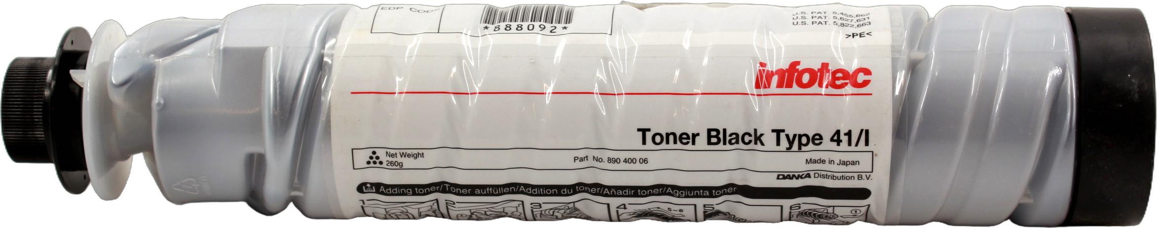 Ricoh Infotec 888092 Toner Black Flasche -Bulk