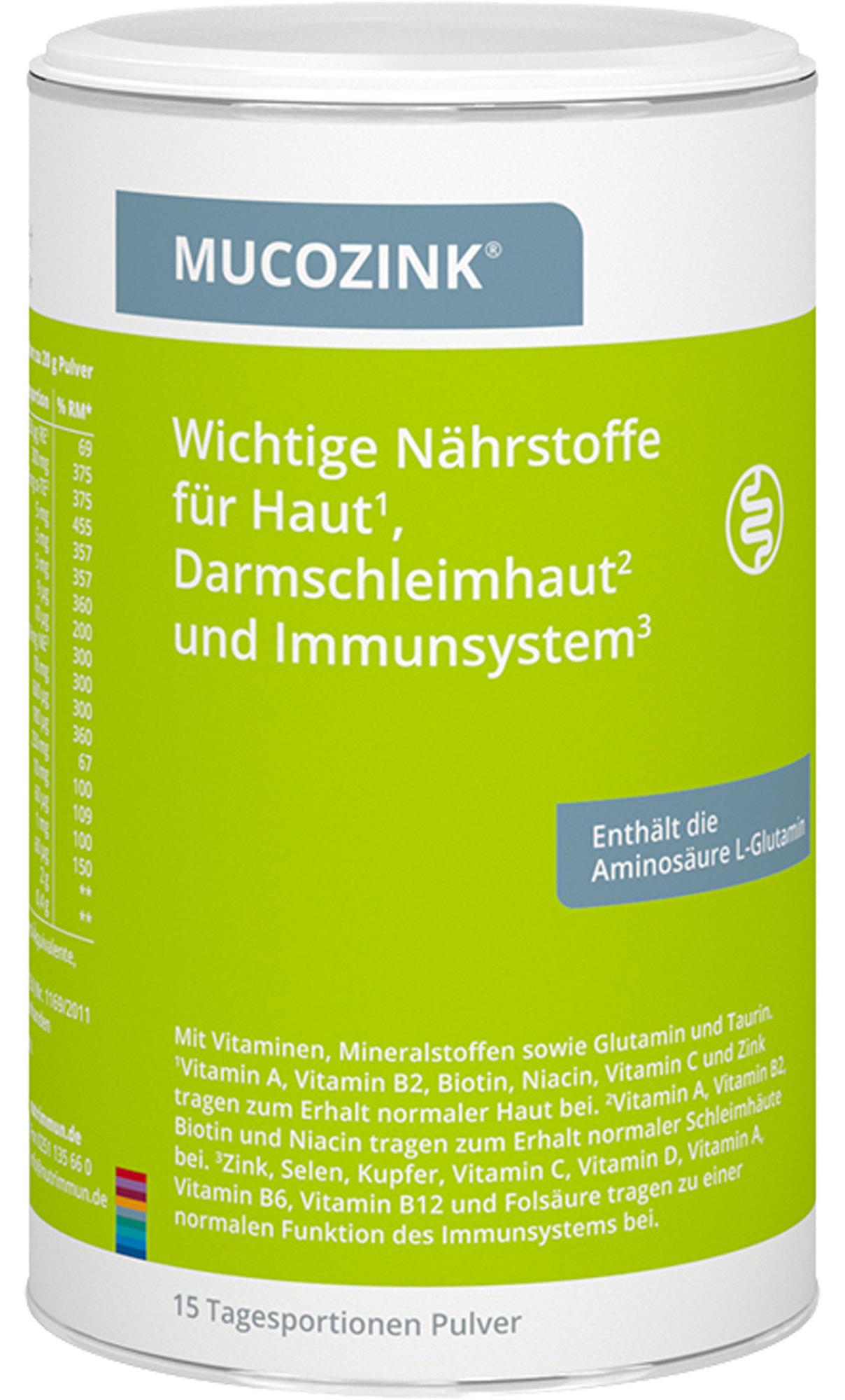 nutrimmun GmbH nutrimmun MUCOZINK Pulver, 300 g Pulver 02766108