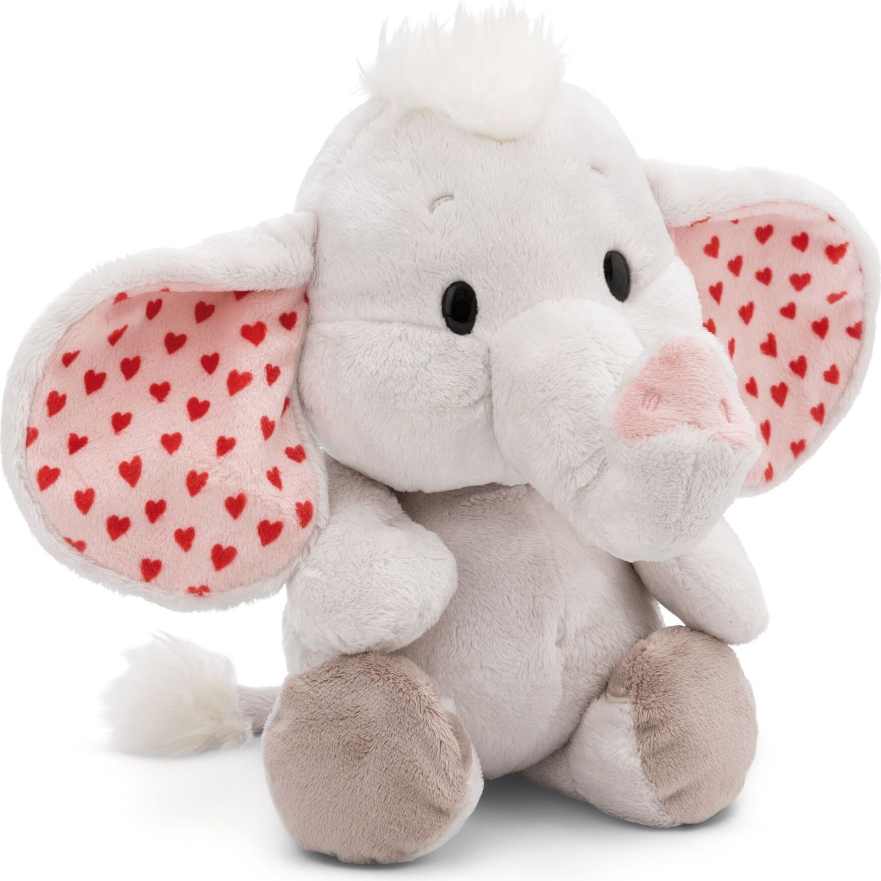 Kuscheltier Love Elefant hellgrau NICI GREEN 61487