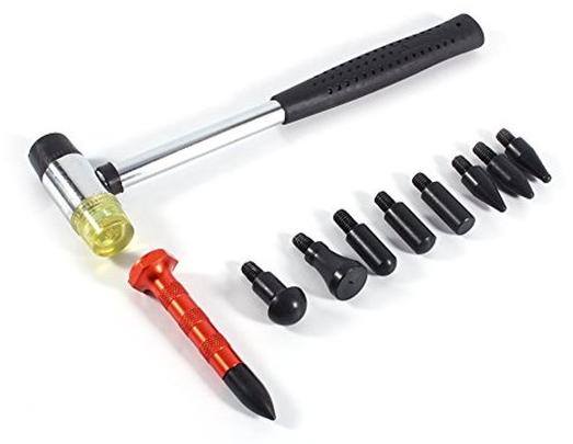 OEM PDR-Hammer 9-kops Tap Down Kit Paneelklopset für kleine Deckschäden Reparaturset 2026