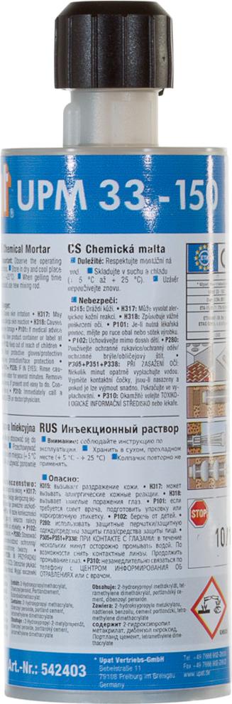 UPAT Injektionsmörtel UPM 33 33-150 Mörtel 542403