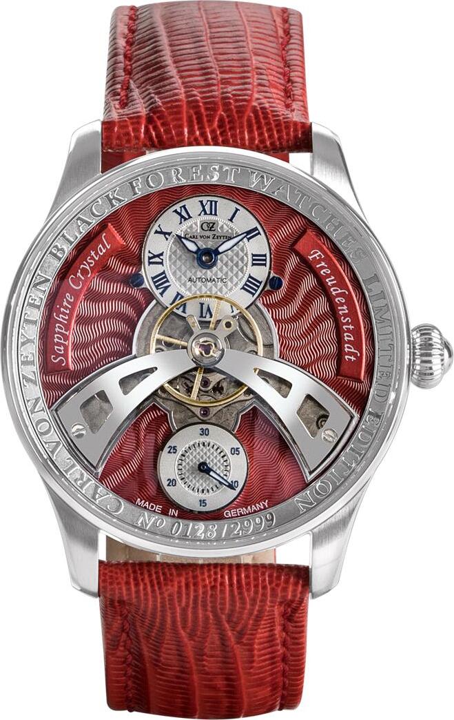 Carl von Zeyten Herren Uhr Armbanduhr Automatik Freudenstadt CVZ0043RD