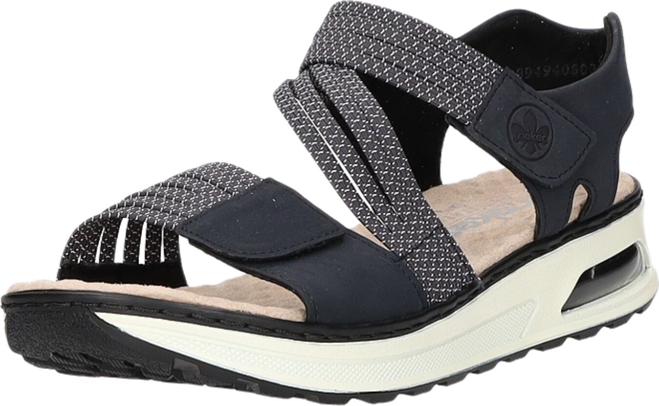 Rieker FSK Damen Sandalen Trekkingsandalen blau 36 65671-14