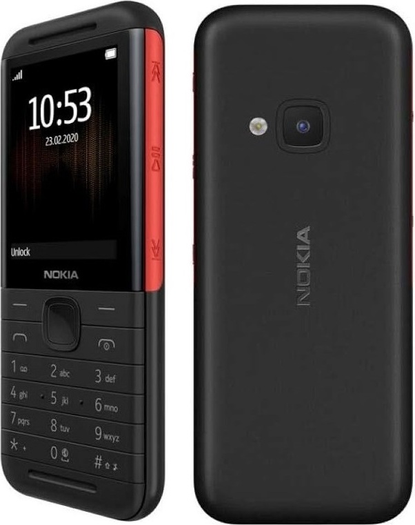 Nokia 5310 XpressMusic Black/Red TA-1212 DS 2G Bluetooth Radio MP3 microSD Tasten Handy