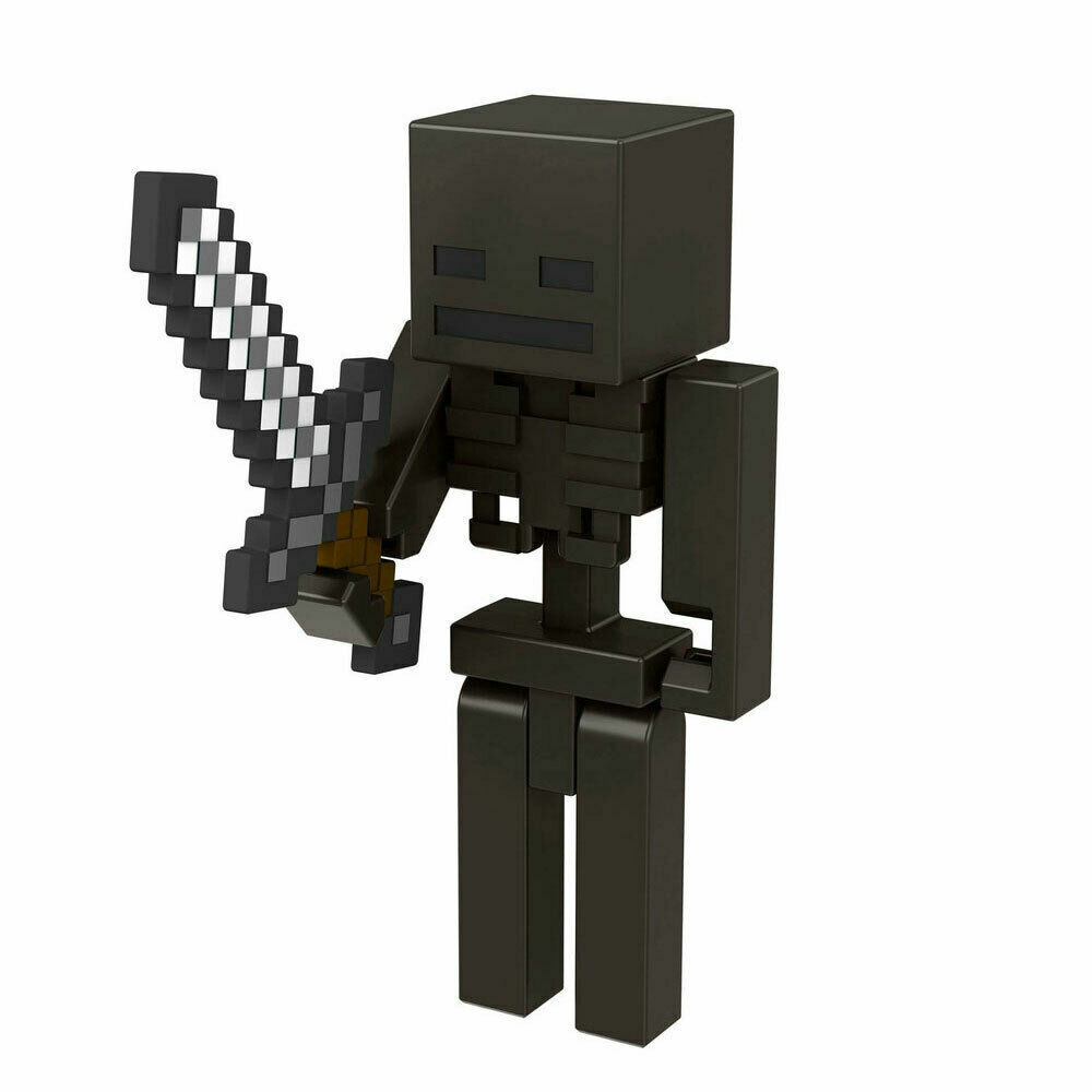 Mattel Minecraft Actionfigur - Wähle Deinen Favouriten Witherskelett (HDV08)