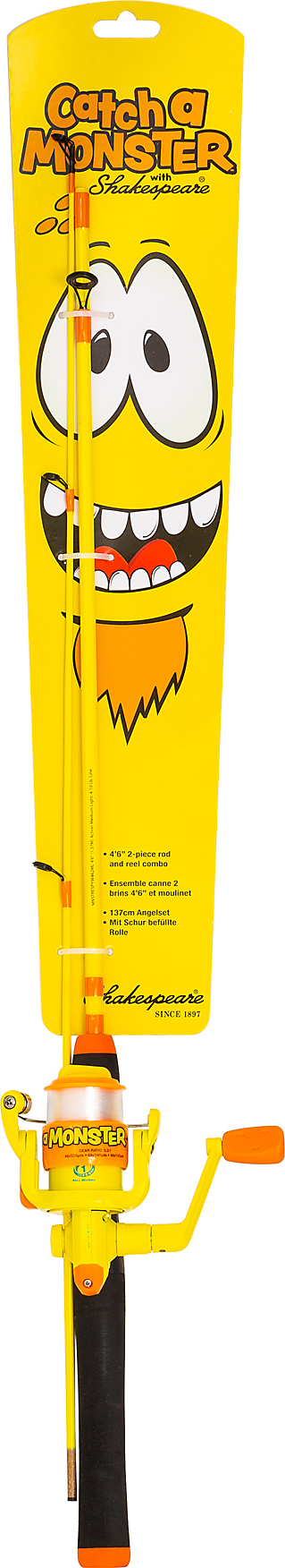 Shakespeare Spinn Combo Catch a Monster (gelb) 1506890