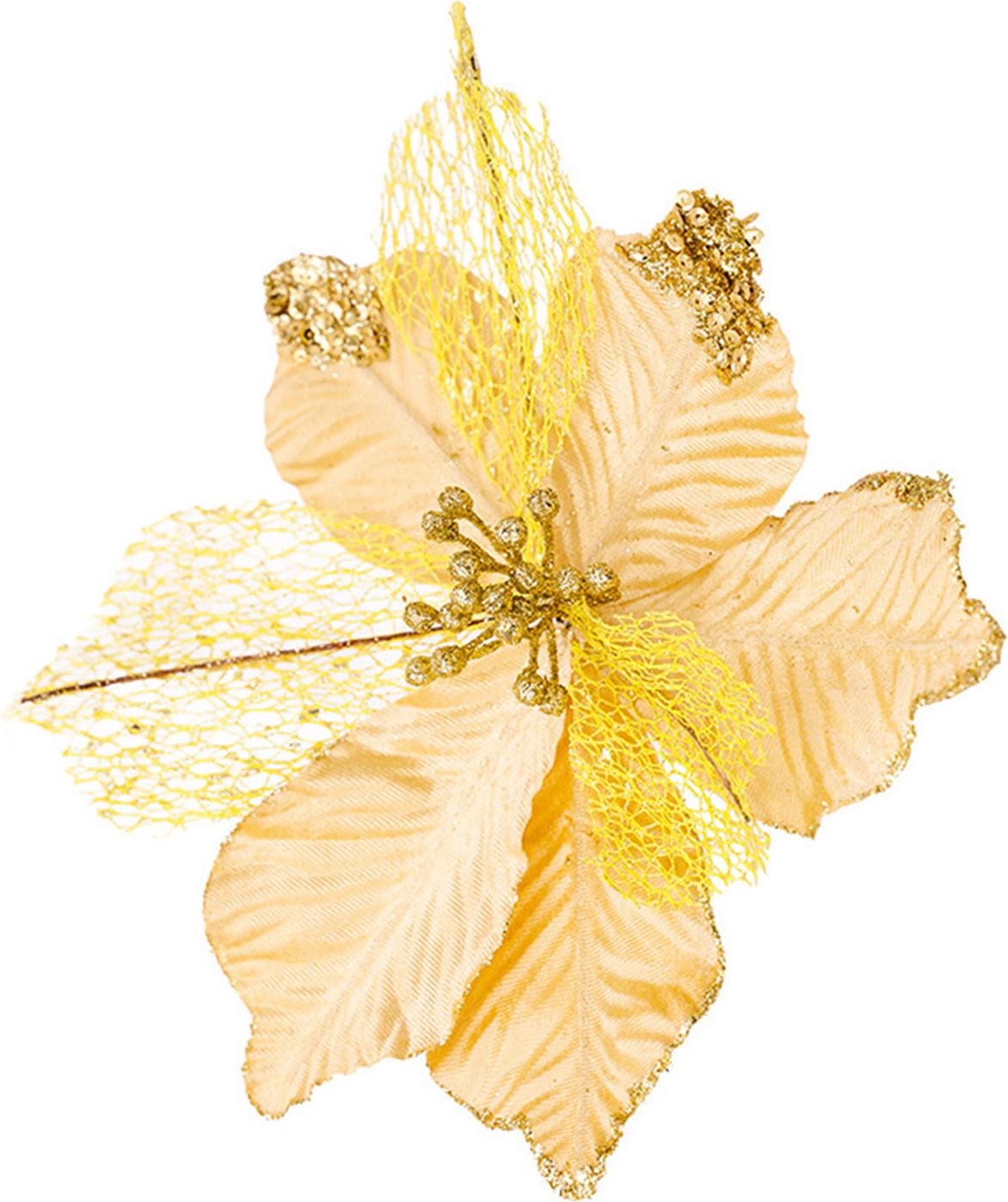 Bremen Künstliche Weihnachtssternblumen, Weihnachtsbaumkranz, DIY-Dekoration, Neujahrs-, Hochzeits- und Feiertagsdeko 4605942