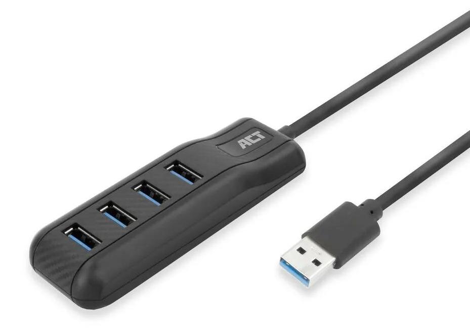 ACT USB-A hub 3.0, 4 porty USB-A (AC6320)