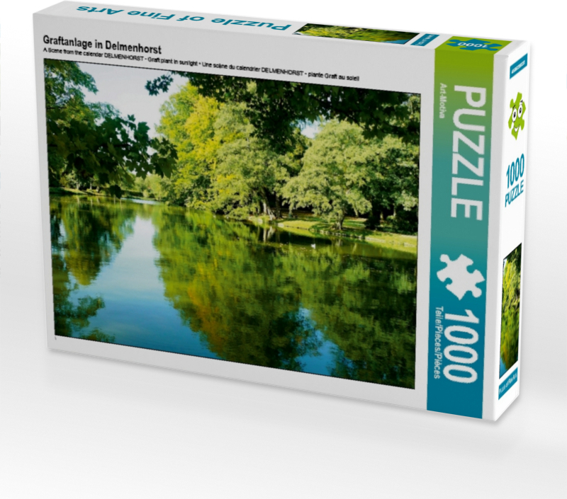 Calvendo Graftanlage in Delmenhorst 1000 Teile Puzzle quer 640x480mm, CALVENDO; 7364731