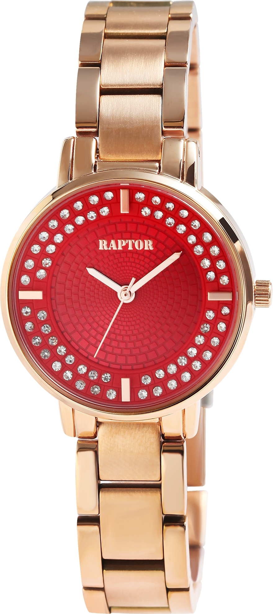 Raptor Damenuhr "Nahida" mit Edelstahlarmband