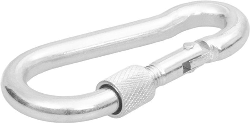 Karabiner Strend Pro, mit Mutter, 7 mm, Pack. 10 Stk.