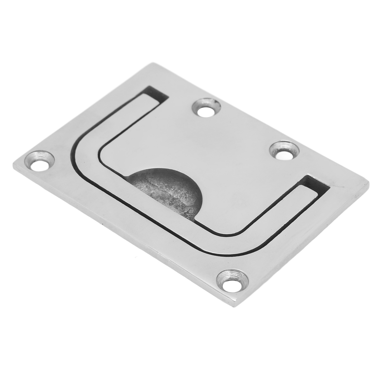 Cocosity Marine Edelstahl Pull Ringe,Boot Ringe Griff,Boot Flush Pull Ringe,Quadrate Flush Pull Ringe Griffe,Marine Pull Ringe Griffe,Marine Zubehör