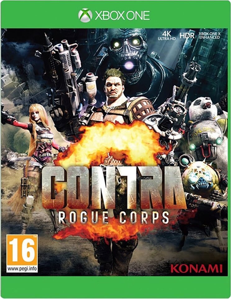 Xbox Original Xbox Games Xbox One Contra: Rogue Corps Durchsichtig Durchsichtig One Size 1134829