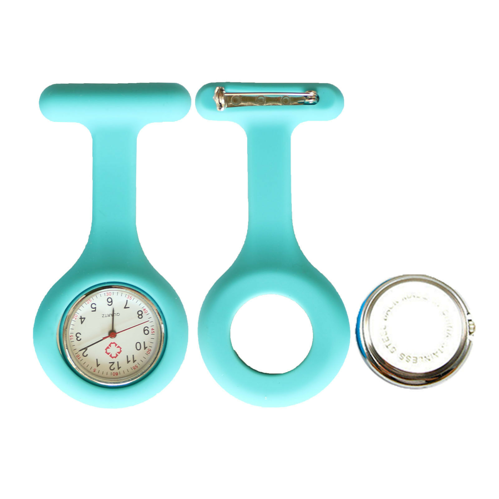 Baluue Schwesternuhr - Hängende Quarzuhr Für Pflegekräfte Im Rosa Design