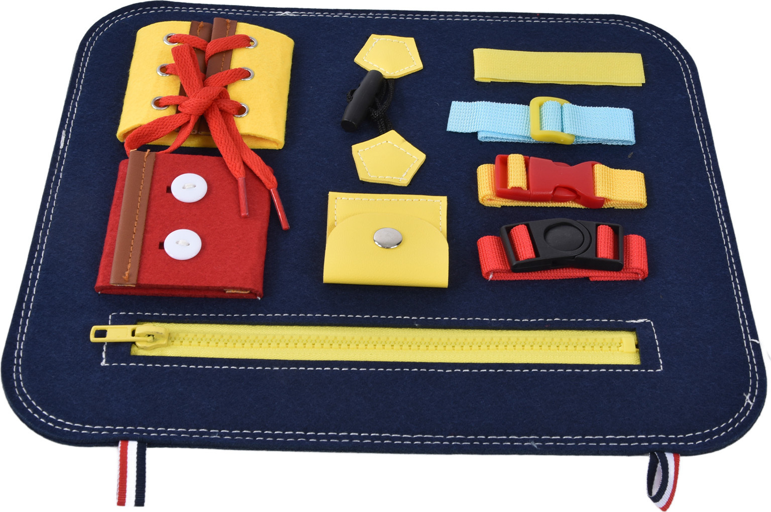 Cocosity Educational Sensory Board,Filz Board Educational Toy,Baby Activity Board,Intelligenz Entwicklung Spielzeug,Board Buckle Training Toy,Kleinkind Educational Board