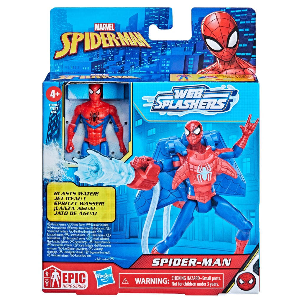 Hasbro Spider-Man 4In Deluxe Wassernetze Klassischer Spiderman F82945X0