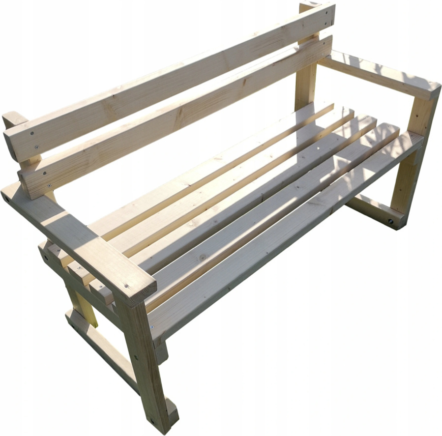 Sonstige Gartenbank Parkbank Gartenmöbel Holzbank 127x78cm Holz Garten Bank Sitzbank Möbel