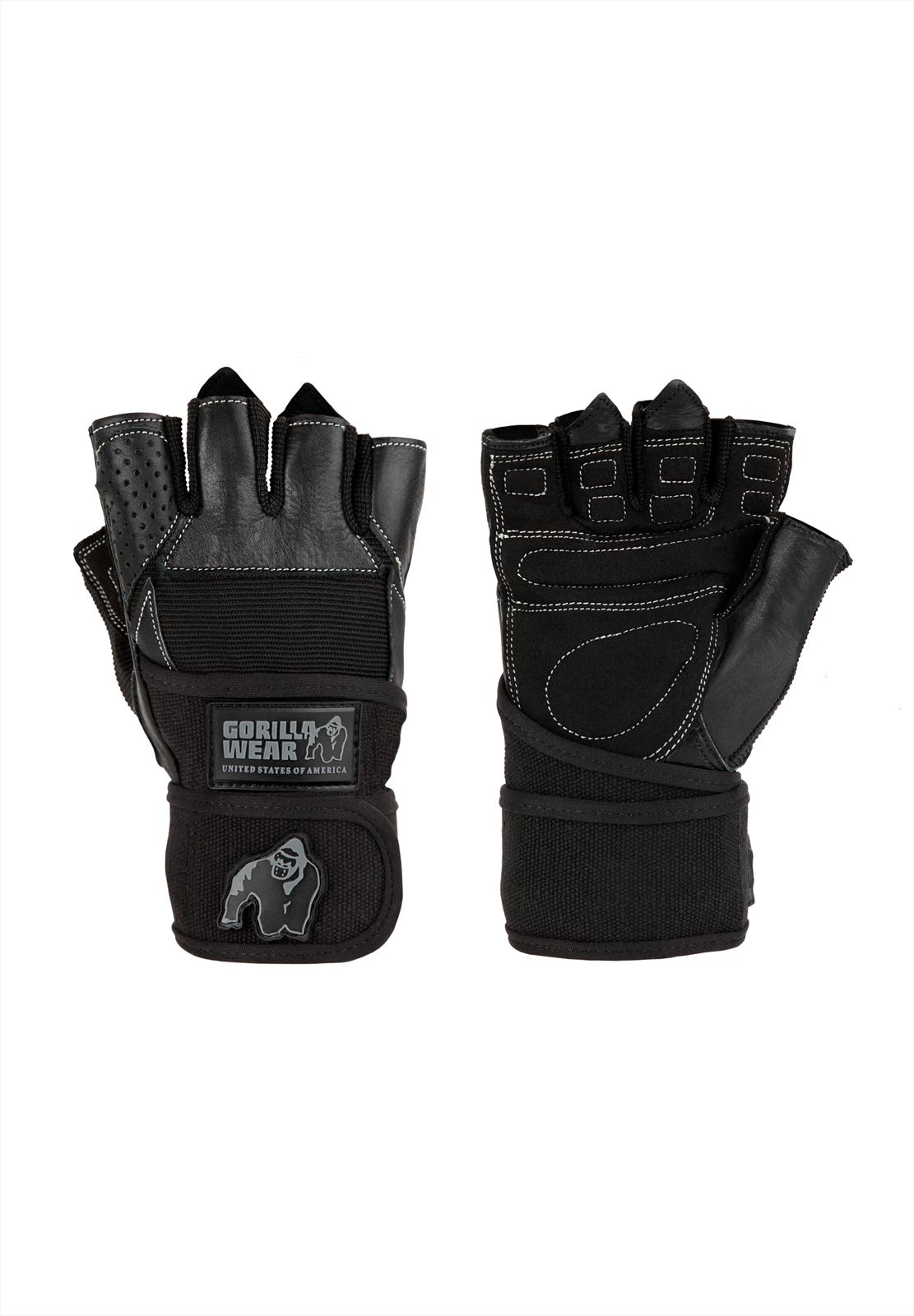 Gorilla Wear Dallas Wrist Wrap Gloves schwarz M 14646