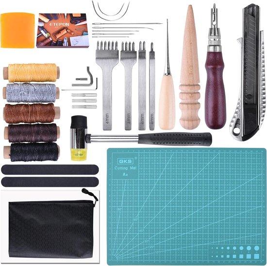 OEM Leinwand-Verarbeitungswerkzeug-Set, 29-teilig, Leder-Handwerkzeug, DIY-Leinwand-Verarbeitungstool 2026