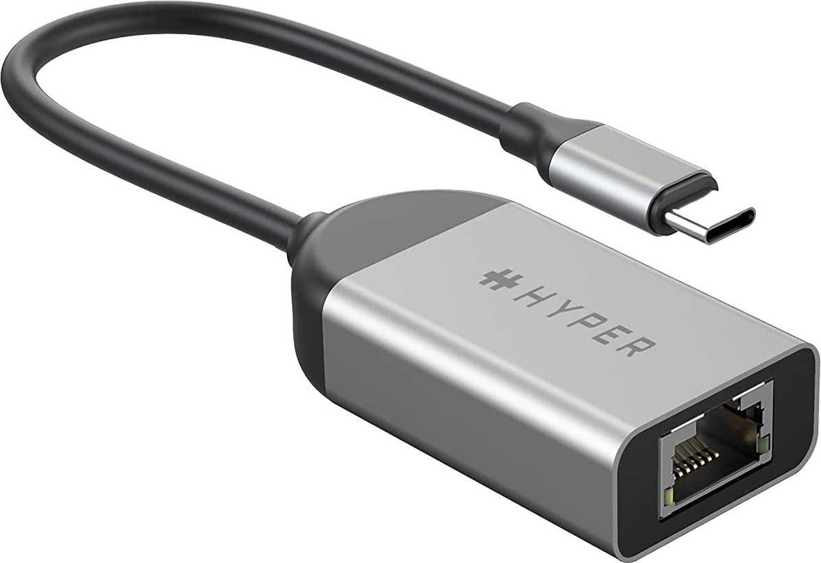 HYPER HyperDrive USB-C to 2.5G Ethernet Adapter Strieborná USB Redukcia