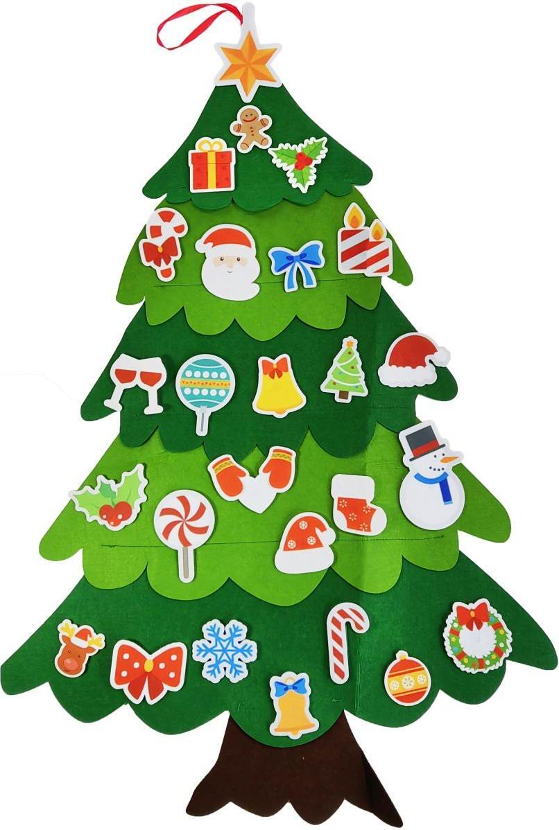 Adventný kalendár Vianočný stromček DIY