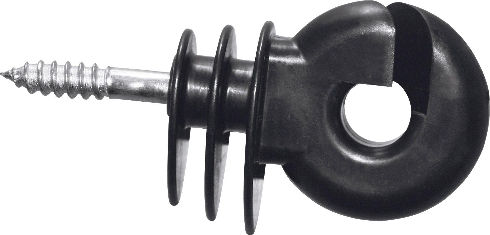 Kerbl Titan Big Ringisolator schwarz 40 Stück 44327/405