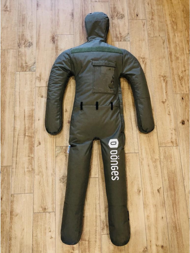 Dönges GmbH & Co. KG Dönges Übungspuppe gefüllt, 25 kg, Crash Kevin 180 cm, Ausbildung Feuerwehr, Rettungsdienst, THW