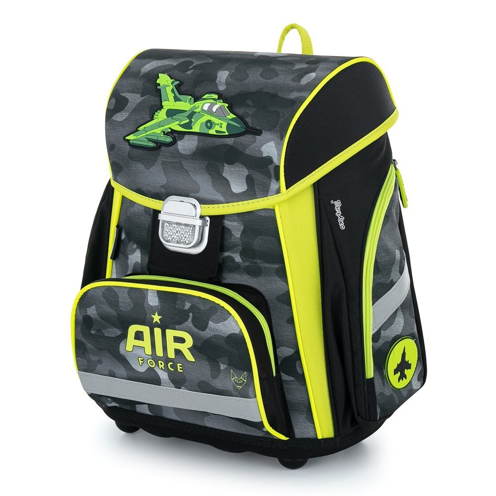 Karton PP KARTON P+PSchool Rucksack PREMIUM Kampfjet