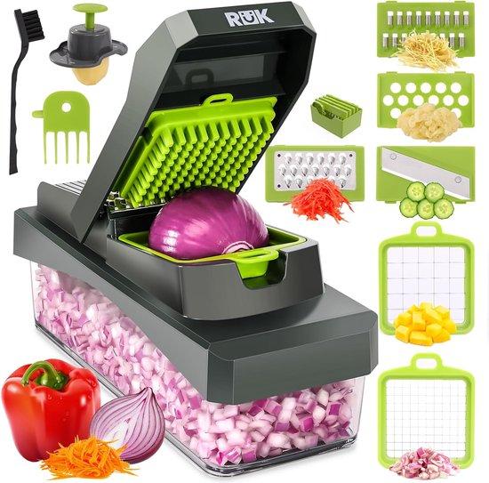 OEM Vegetarierhackselmaschine, 10-fach, mit Behälter, grau 2026