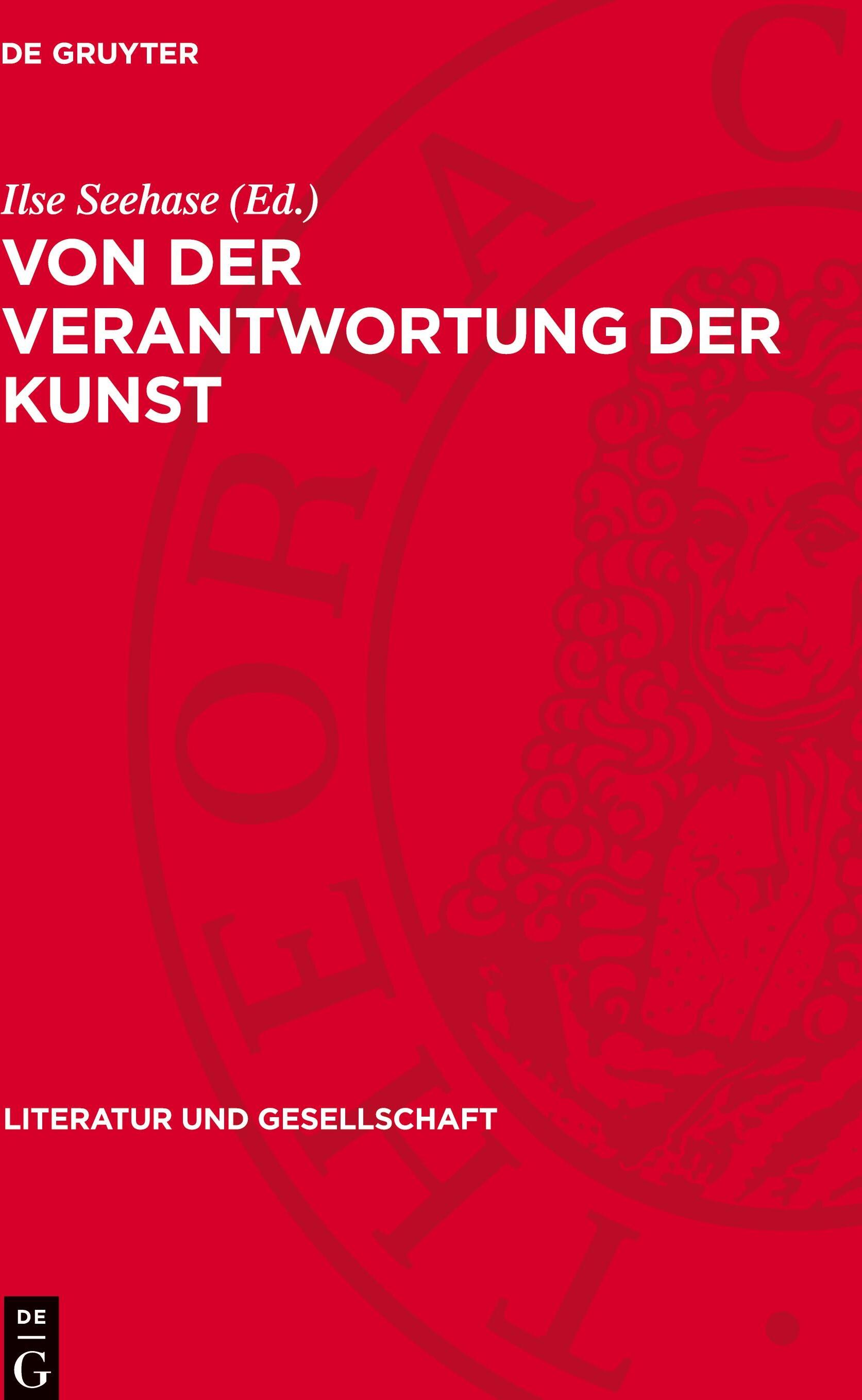 Sonstige Verlage Von der Verantwortung der Kunst