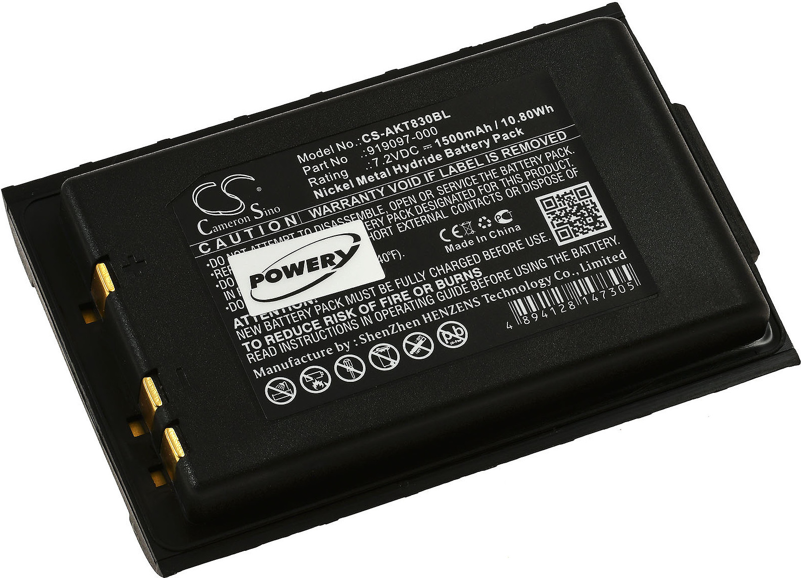 Powery Akku für Kransteuerung Akerströms BC82, BC92 G1.78.AKE.1.16E