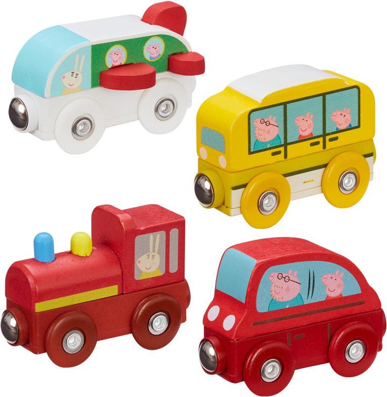 Peppa Pig 07215 Holz Mini Fahrzeuge Stil kann variieren 37210