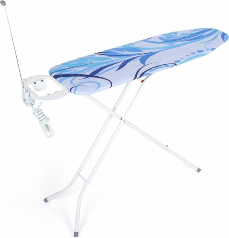 BRILANZ VETRO-PLUS BRILLANZ Bügelbrett EURO 120 x 38 cm, mit Steckdose P34454