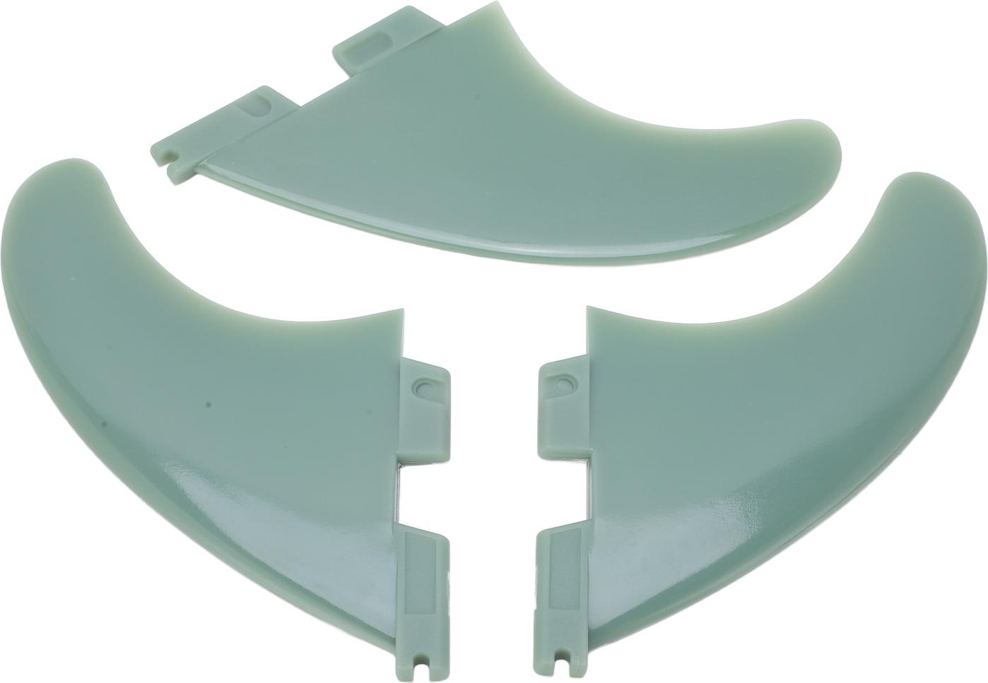 Gistuch 3pcs Surfboard Tail Fiberglasspaddel Ersatz für grüne Surfzubehör