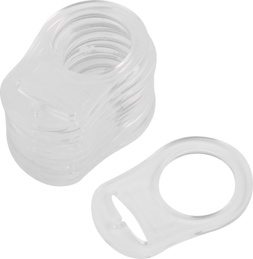 Gistuch 10pcs Multi Silicon Clear Clear Baby Dummy Schnuller des Schnullers des Schnullers für transparente Ringe