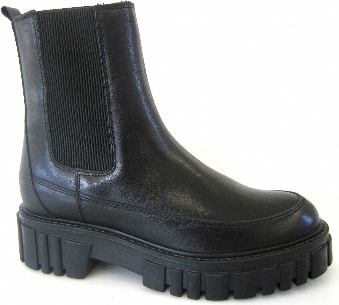 OnlineShoes Online Shoes Damen Stiefel in Schwarz, Größe 39 F-8477