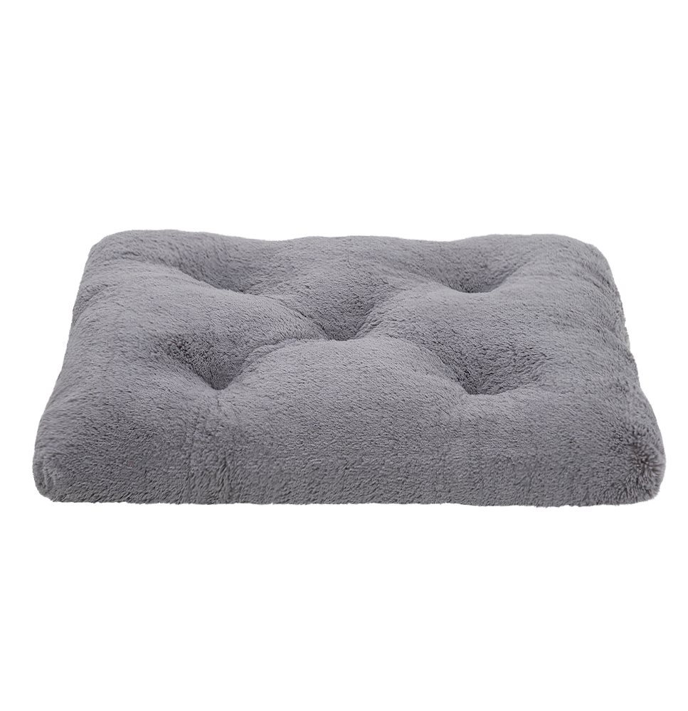 MIMIKO pets Shaggy-Bett XL (85 x 65 cm) Grau